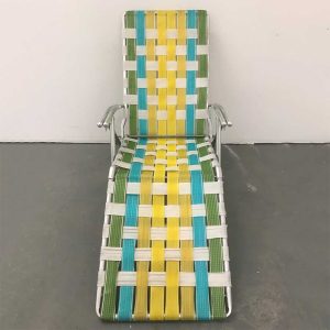 Vintage  Metal Lawn/Beach Chair Rocker