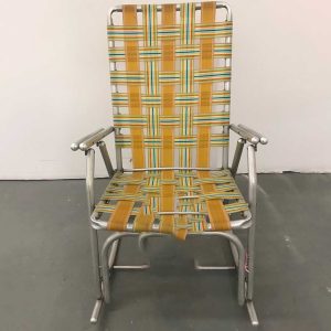 Vintage Metal Lounge, Beach/Lawn chair